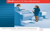 Océ 9400-II Specificationscopymaster.pl/broszury/oce/spe_9400II.pdf · Océ 9400-II Specifications Engineering printing, copying and scanning system ... email INFO@oce.ca . Title: