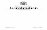 New York State Constitution January 2015 amd.pdfNew York State Constitution As revised, including amendments effective January 1, 2015 ANDREW M. CUOMO ROSSANA ROSADO Governor Secretary