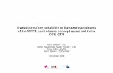 WNTE Evaluation OCE 10102006 - OICAoica.net/wp-content/...tno-presentaion-alternative-oce-approaches.pdf · Evaluation of the suitability to European conditions of the WNTE control