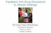 Paediatric HIV Drug Resistance in African Settingsregist2.virology-education.com/2014/8INTEREST/2_Kityo.pdf · Paediatric HIV Drug Resistance in African Settings ... – Exposure