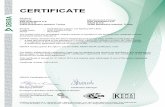 CERTIFICATE - EAE Aydınlatma€¦ · ANNEX TO ENEC KEMA-KEUR CERTIFICATE 2181143.01 page 2 of 4 DEKRA Certification B.V. Meander 1051, 6825 MJ Arnhem …