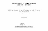 Charting the Future of Rice in Africa Rice Center MTP 2007... · Charting the Future of Rice in Africa June 2006 ... continues to focus on the two major ... is now fully established