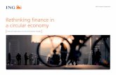 Rethinking ˜nance in Rethinking finance in a circular economy · 16e & 17e century 18e century 19e century 20e century 21e century ... An economic model ... ING Economics Department