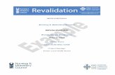 REVALIDATION Portfolio of Evidence - Leicestershire … · REVALIDATION Portfolio of Evidence ... Met bi annually and ... to observe their activity in terms of SoM investigations