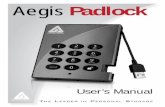 AegisPadlock - Encrypted USB Drives & External Hard … the integrated USB cable of the Aegis Padlock drive to an available USB port on your computer, as shown below. 2. The Aegis