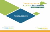 CSR Outlook - csrbox.org · ABOUT THE REPORT The Telangana CSR Outlook Report is a research publication of NGOBOX, that presents concrete in-depth analysis
