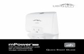 mFi Power Adapter with Wi-Fi Connectivity mPower mini is a power adapter with Wi-Fi ... system or run from the cloud at mfi.ubnt ... mPower™ mini Quick Start Guide Hardware Overview