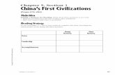Chapter 5, Section 1 China’s First Civilizationsscleaver.weebly.com/uploads/3/7/5/8/37584529/note-taking_guide_ch...Chapter 5, Section 1 China’s First Civilizations (Pages 276–283)