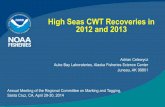 High Seas CWT Recoveries in 2012 and 2013 - RMPC Seas CWT Recoveries in 2012 and 2013 ... Total Estimated Contribution = 56 CWTs Total Estimated Contribution = 48 CWTs. U.S. Department