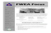 FWEA Focus - FWEA: Your Professional Association 2016 FWEA Newsletter.pdf · FWEA Focus M A R C H 2 0 ... Lisa Deck Jennifer Davis Juli Dominguez ... The ISTA Foundation also offers