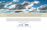 Cloud Computing Security Considerations and Recommendations Usage ... Computing Security... · these potential barriers to adoption to enable the Federal ... Cloud Computing Security