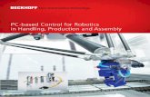 PC-based Control for Robotics in Handling, Production and ... · PC-based Control for Robotics in Handling, Production and Assembly ... NC/CNC Libraries TwinCAT. . NC PTP XTS ...