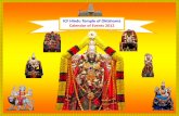 ICF Hindu Temple of Oklahoma Calendar of Events 2012 of Events 2012 Vaishno Devi Temple The first mention of the Mother Goddess is in the epic Mahabharat. When the armies of Pandavas