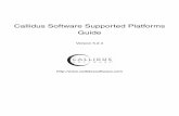 Callidus Software Supported Platforms Guide - Official Site · Oracle / WebLogic Stack for Solaris 10 ... (data segmentation not ... Callidus Software Supported Platforms Guide 11