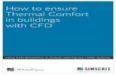 How to ensure Thermal Comfort in buildings with CFDimage.engineering.com/239575/articles/Oct 2016/SimScale/Simscale... · The calculation of both these cooling loads is the basic