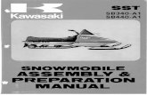 SNOWMOBILE ASSEMBLY& PREPARATION MANUAL Brake Light .. ..... ... snowmobile from the skid. ... 1. Position the snowmobile on its side and place the