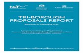 TRI-BOROUGH PROPOSALS REPORT proposals.pdf · Tri-borough proposals report: ... as the three boroughs use many different systems but we will ... inefficiency or failure or fail to