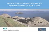 Management Plan 2008 – 2018 - World Heritage · Management Plan 2008 – 2018 July, ... Skellig Michael World Heritage Site Management Plan 2008-2018 ... setting out the key objectives