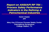 Report on ANSI/API RP 754 Process Safety Performance ...psc.tamu.edu/files/symposia/2010/presentations/track1/Karen Haase... · Report on ANSI/API RP 754 – Process Safety Performance