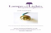 2018 Catalogue - Lamps and Lights · 2018 Catalogue . Lamps and Lights is ... & Shades all supplied in brass chrome and vintage finishes. ... Page 44. 4 LIGHTING FLEX Antique 2 core