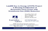 Landfill Gas to Energy (LFGTE) Project –A Winning ... Gas to Energy (LFGTE) Project –A Winning Combination of Renewable Clean Power with Greenhouse Gas (GHG) ... P.G. AWMA International