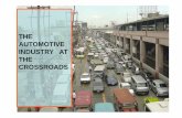 THE AUTOMOTIVE INDUSTRY AT THE CROSSROADS PHILIPPINE AUTOMOTIVE CLUSTER STEEL PLASTIC CARS & LIGHT TRUCKS BUS MOTOR-CYCLES DISTRIBUTION FINANCE RUBBER/TIRES ELECTRONICS ASSEMBLERS