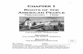 Chapter 1 Roots of the American People - NLSD pageschools.nlsd.org/.../graver/ush/ch1/ush_chap1_notepacket.pdf1 Chapter 1 Roots of the American People Prehistory – 1500 Section 1