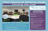 The Central Maths Hub Work Group was funded through the Central Maths Hub. Teachers in the work group collated: 1) Strategies currently used to ‘close the gap’. 2) Specific topics