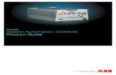 Power Products Station Automation COM600 Product … · ABB 5 Station Automation COM600 Product version: 3.4 1MRS756764 B The single line diagram can be configured to include an indication
