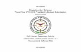 Fiscal Year (FY) 2016 President's Budget Submission … · Fiscal Year (FY) 2016 President's Budget Submission ... talent management, competency assessment, ... work together to define
