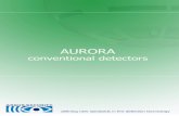The Aurora conventional detector range has been designed ... · This design en- sures optimum ... High output (up to 100dBA) intelligent wall mounted sounder. This sounder has a ...