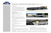 HYBRID WET SHOTCRETE APPLICATION CARRIER … · Mercedes Benz OM904LA Diesel 129kW (173hp) ... wet disc secondary and park brake. ... 151 litre hydraulic resevoir, ...