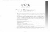 Project Management with PERT/CPM - University of …depts.washington.edu/inde410/Chapter22.pdf ·  · 2007-11-28CHAPTER Project Management with PERT/CPM ... 22.2 USING A NETWORK