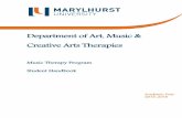 Department of Art, Music & Creative Arts Therapiesdocs.marylhurst.edu/mu/pdflibrary/MUS-BMT-Handbook.pdf · Department of Art, Music & Creative Arts Therapies ... MT 311 Clinical