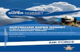 AUSTRALIAN SUPER HORNET - Department of Defence · AUSTRALIAN SUPER HORNET PUBLIC ENVIRONMENT REPORT – SUPPLEMENTARY REPORT for Flying Operations of the Australian Super Hornet