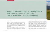 Renovating complex structures with 3D laser scanninghds.leica-geosystems.com/downloads123/zz/general/general/Tru... · Renovating complex structures with 3D laser scanning ... they
