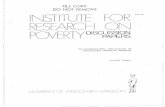 FILE COpy DO NOT REMOVE NSTTUTE - Institute for … · file copy do not remove nsttute for 142-72--;; research on povertyd'scwk?~~~ the distributional implications of agricultural