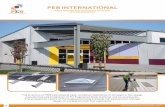 PEB INTERNATIONALpebinternational.com/pdf/Peb brochure construction.pdf · The Directors of PEB International have combined experience of 50 years in the design, manufacture and installation