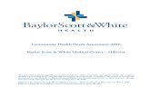 Community Health Needs Assessment 2016communityneeds.bswhealth.com.php56-33.ord1-1.websitetestlink.com/...Community Health Needs Assessment 2016 Baylor Scott & White Medical Center