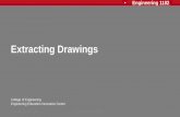 Extracting Drawings - Automated Computational … · •Circular Features ... Rev: 20120913, AJP Extracting Drawings 9 Insert base view by left clicking once at the correct ... The