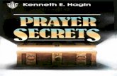 By Kenneth E. Hagin - Spiritual Warfarespiritualwarfareschool.com/library/Kenneth Hagin/Prayer Secrets... · Chapter 1 1 The Prayer Secret of Praying According to God's Word Jesus