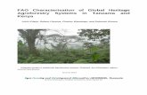 FAO Characterisation of Global Heritage … Characterisation of Global Heritage Agroforestry Systems in Tanzania and Kenya Aichi Kitalyi, Robert Otsyina, Charles Wambugu, and Deborah