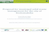 Municipal Waste Management in Finland - NorTech Oulunortech.oulu.fi/GREENSETTLE_files/Proposal for municipal solid... · 3 EVOLUTION OF MUNICIPAL WASTE MANAGEMENT IN FINLAND INTRODUCTION