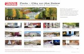 Paris – City on the  · PDF fileParis – City on the Seine ... Montparnasse Holiday Inn St. Germain des Pres ... Paris with confidence. Recommended by Travel Bound