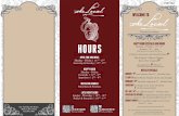 HOURS HAPPY HOUR SPECIALS AND HOURS - The Localthe-local.com/wp-content/uploads/2015/04/98218_Local_Mpls_Drinks... · WEEKEND EYE OPENER | complimentary house bloody mary or mimosa