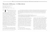 Tennis Elbow: A Review - Cloud Object Storage | Store & … · Tennis Elbow: A Review Tim Noteboom, MS, ... julie Keller, MS, PT3 Bob Kellogg, MS, PT, ECS4 Arthur j. Nitz, PhD, PT,