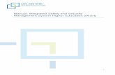 Manual: Integrated Safety and Security Management …integraalveilig-ho.nl/wp-content/uploads/Manual-MISH-Safe-and-Open.… · 1 . Manual: Integrated Safety and Security Management