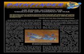 AIR POWER: ALTERING THE CHARACTER AND ...airpower.airforce.gov.au/APDC/media/PDF-Files/Pathfinder/...AIR POWER DEVELOPMENT CENTRE BULLETIN AIR POWER: ALTERING THE CHARACTER AND CONDUCT