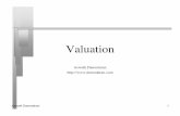 Valuation - New York University Stern School of Businessadamodar/pdfiles/country/Indiaval0… ·  · 2004-06-27Firm:Cost of Capital Equity: Cost of Equity Value Firm: Value of Firm
