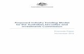 Proposed Industry Funding Model for the Australian … · for the Australian Securities and Investments Commission Proposals Paper ... ASIC costs to be recovered ... set up under